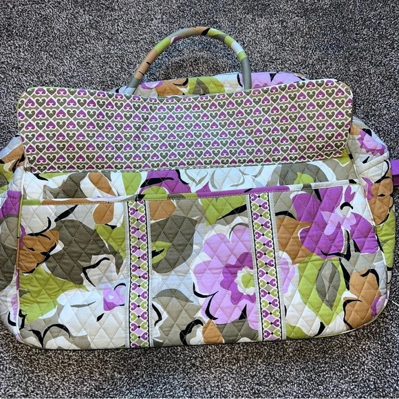 Vera Bradley Grand Weekender Travel Bag Portobello Road - Picture 4 of 7